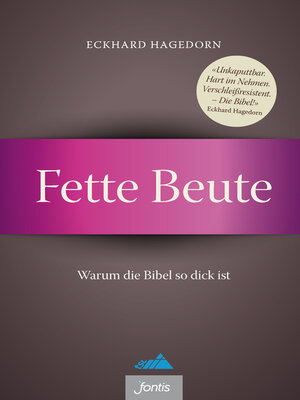 cover image of Fette Beute